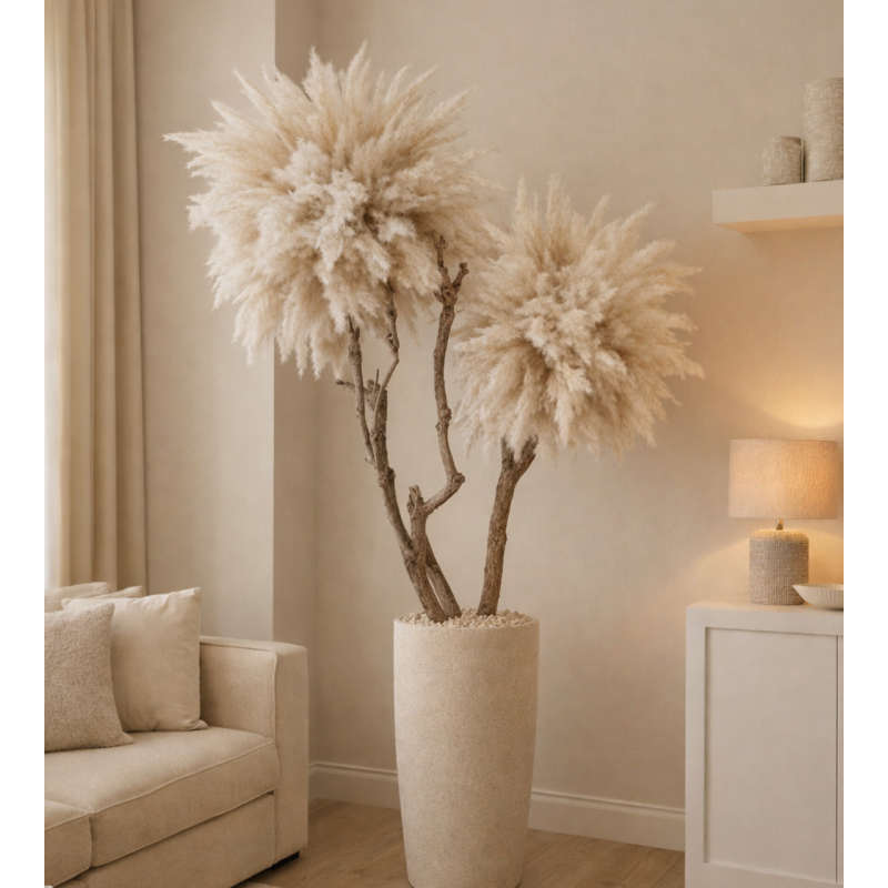 Pampas Tree Art #5 (exclusief vaas)